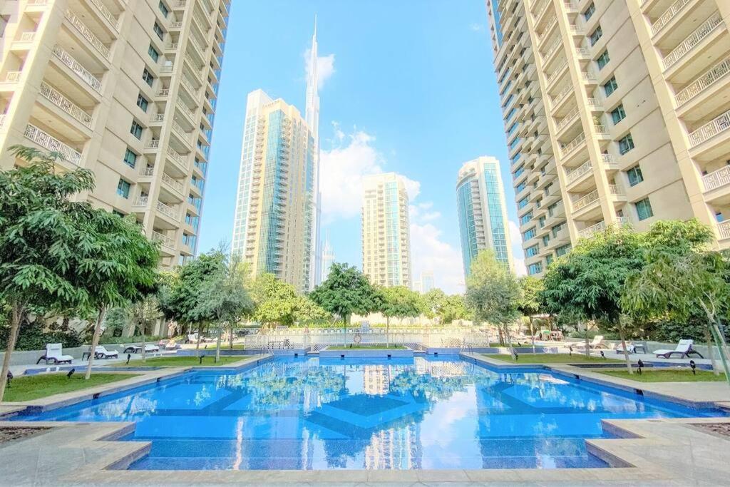 New! Luxury 3Bedroom With Spectacular Burj Views Downtown Dubai Exterior photo